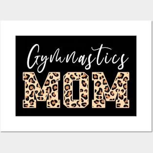 Cute Gymnastics Mom Of A Gymnast Mama Women Posters and Art